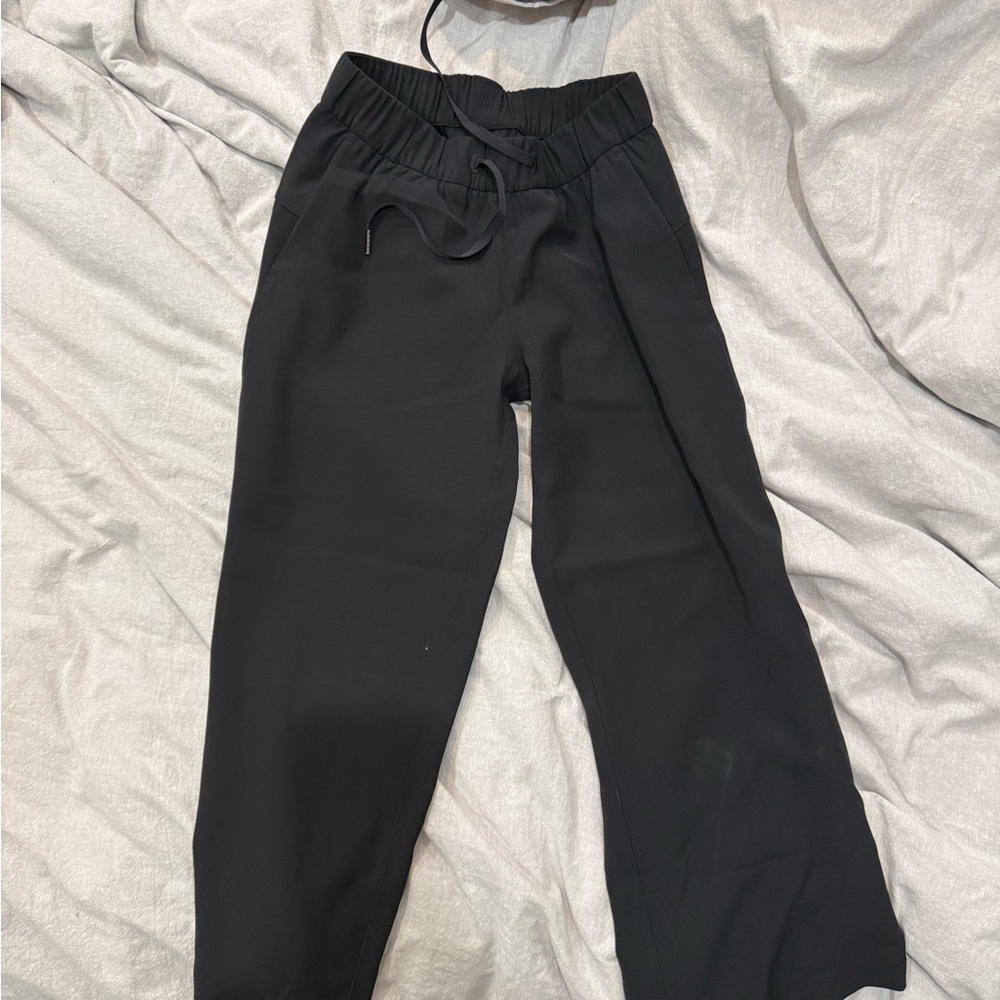 lululemon athletica Black Wide Leg Pants